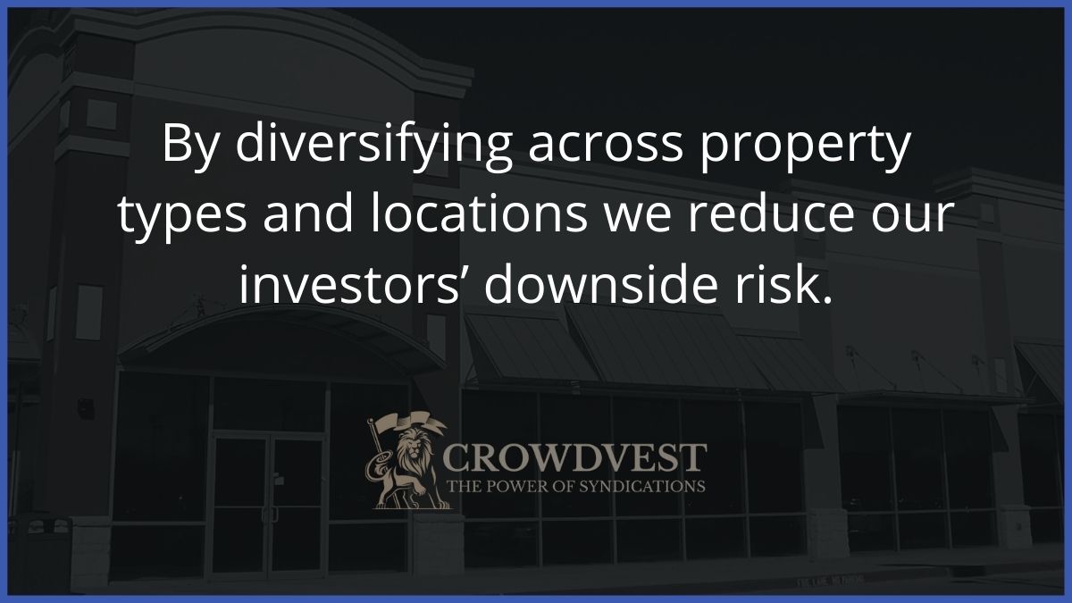 By diversifying across